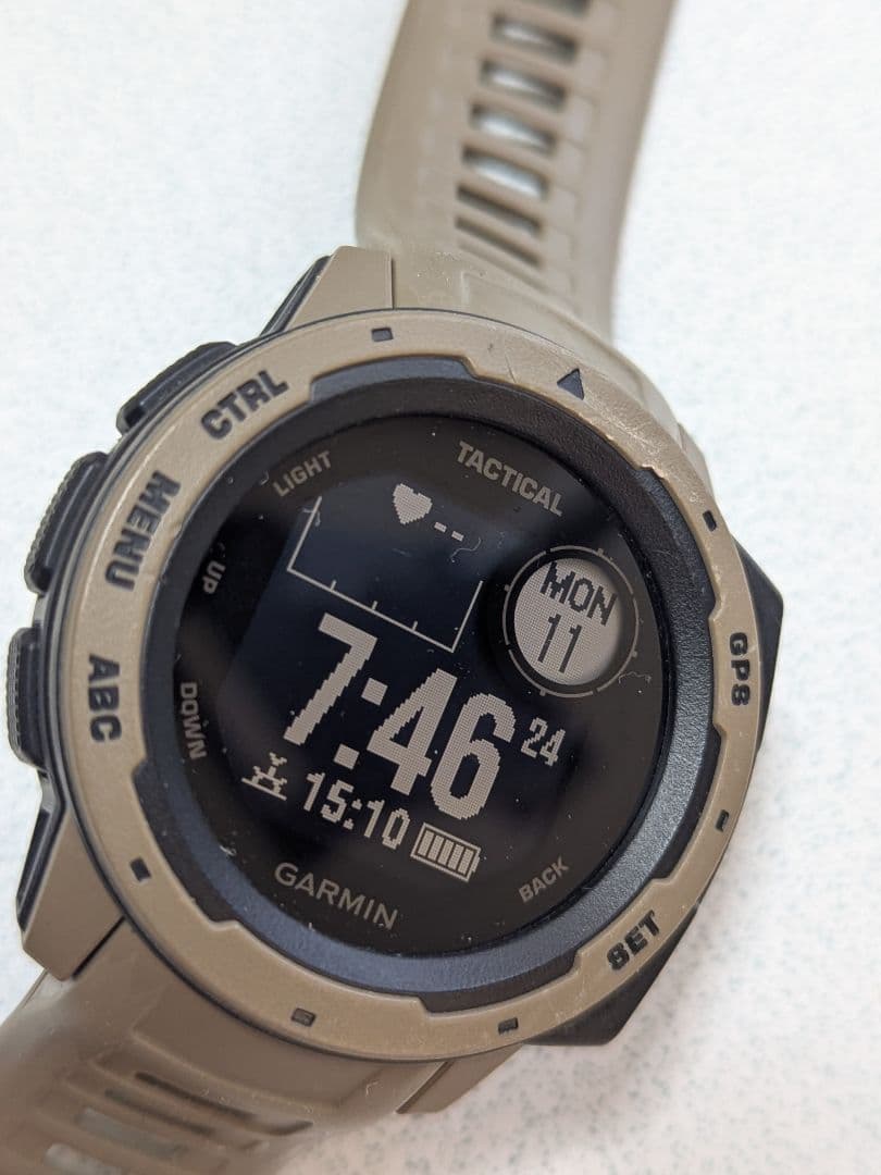 【メーカー販売終了】GARMIN Instinct Tactical