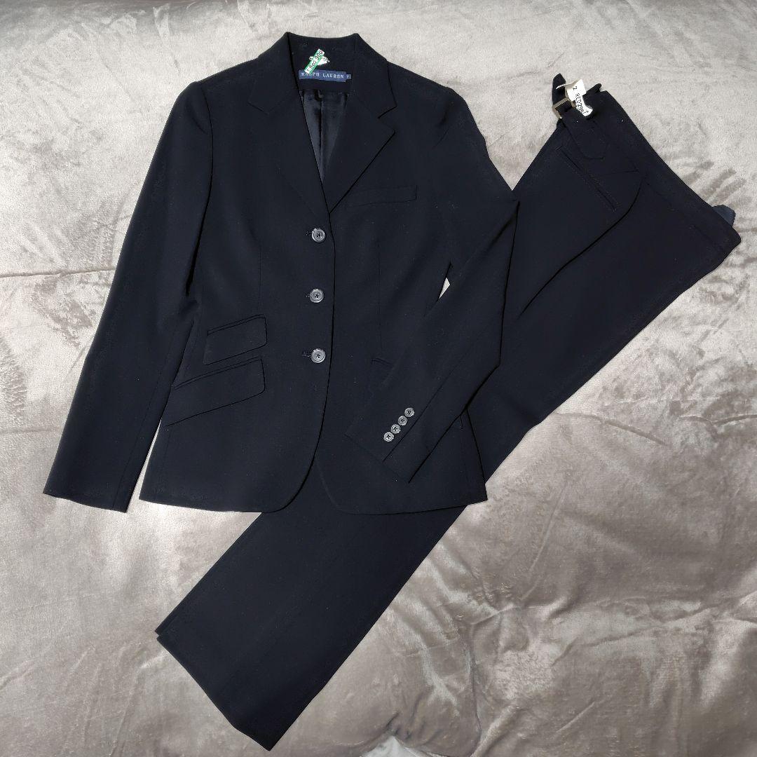 Ralph Lauren パンツスーツ　フレアパンツ　ブラック　クリーニング済