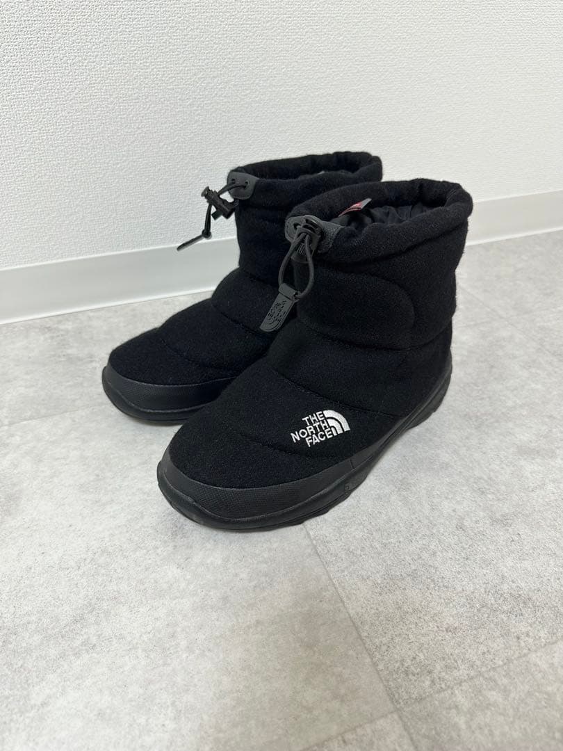【美品】THE NORTH FACE ヌプシ　ウール　ショートブーツ　25.0㎝