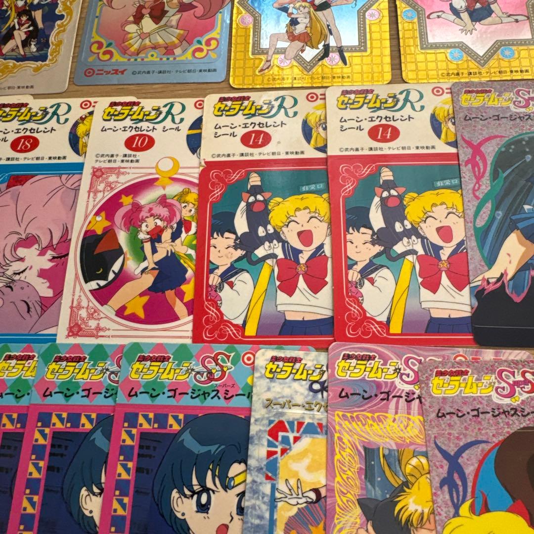 セーラームーン ニッスイ シール まとめ売り【5466