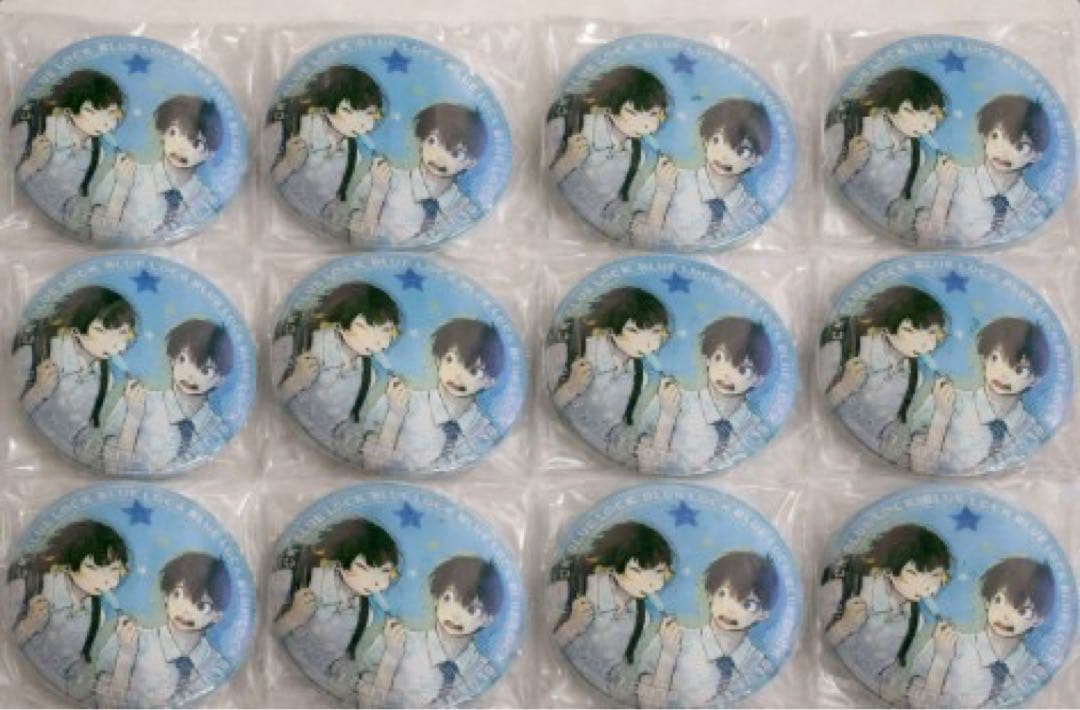 ブルーロック 蜂楽廻 潔世一 くじ引き堂 缶バッチ 12個 - メルカリ