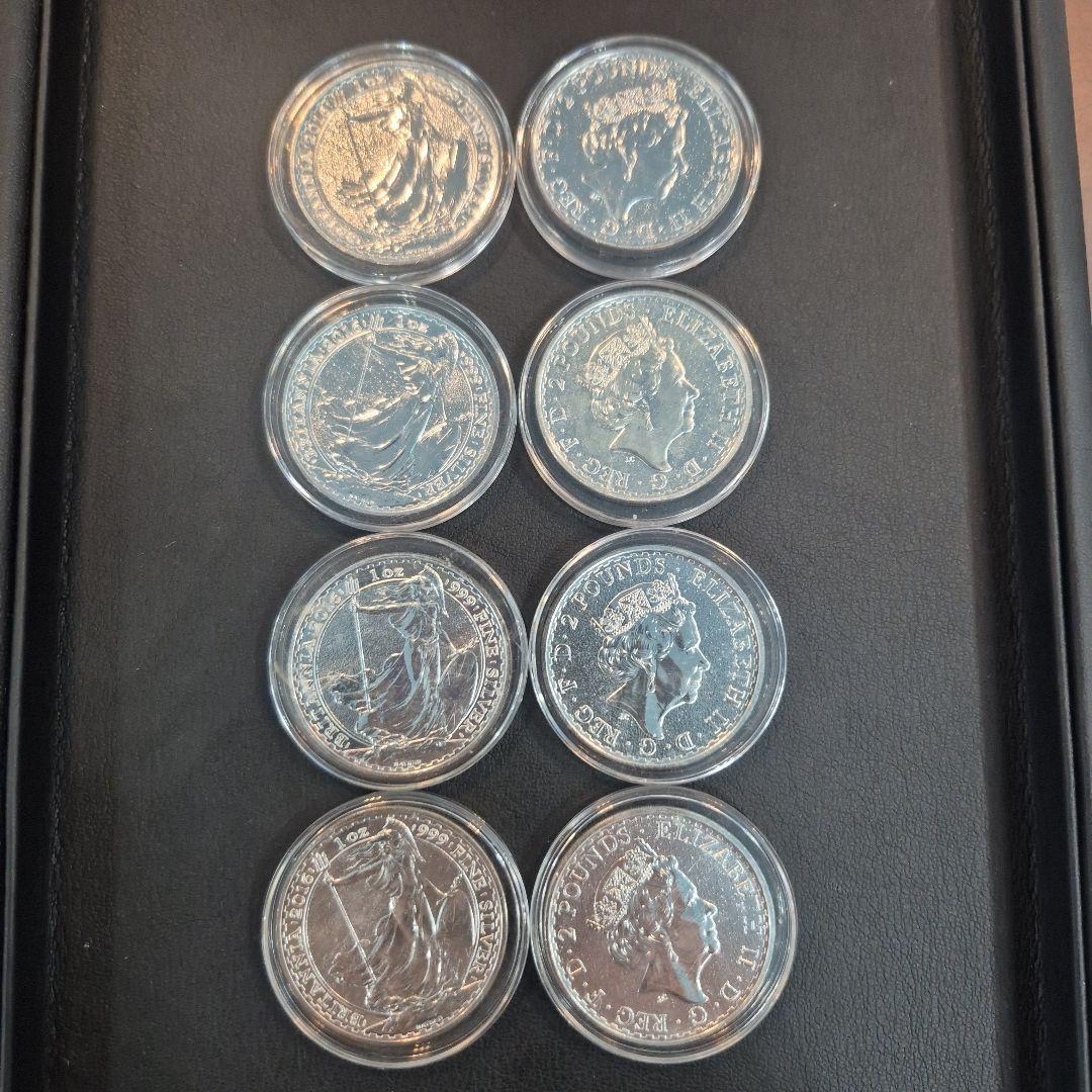 ブリタニア　銀貨　2016年