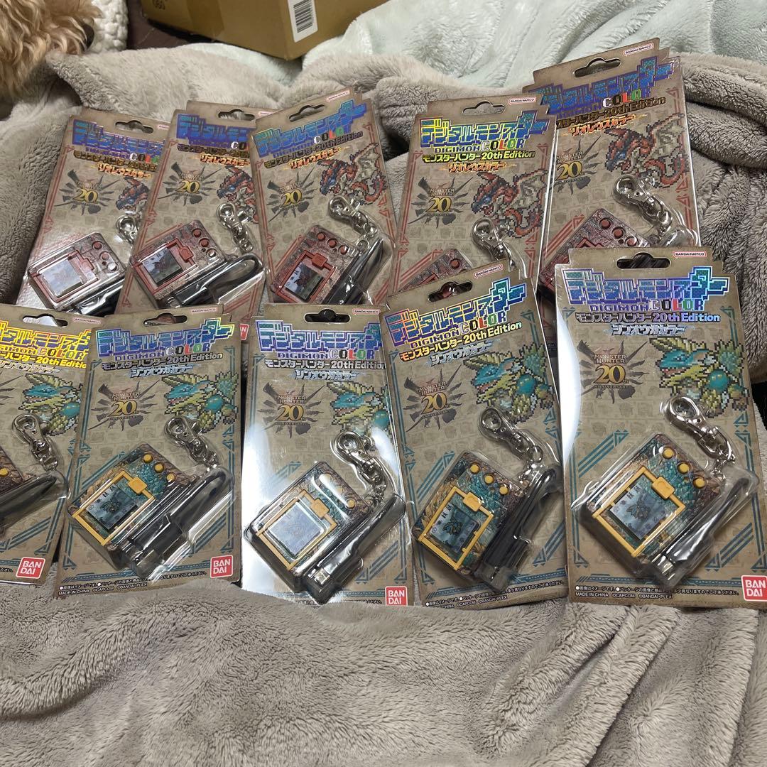 デジタルモンスターCOLORモンスターハンター20th Edition 10個 デジモン デジタルモンスターCOLOR モンスターハンター 20th Edition