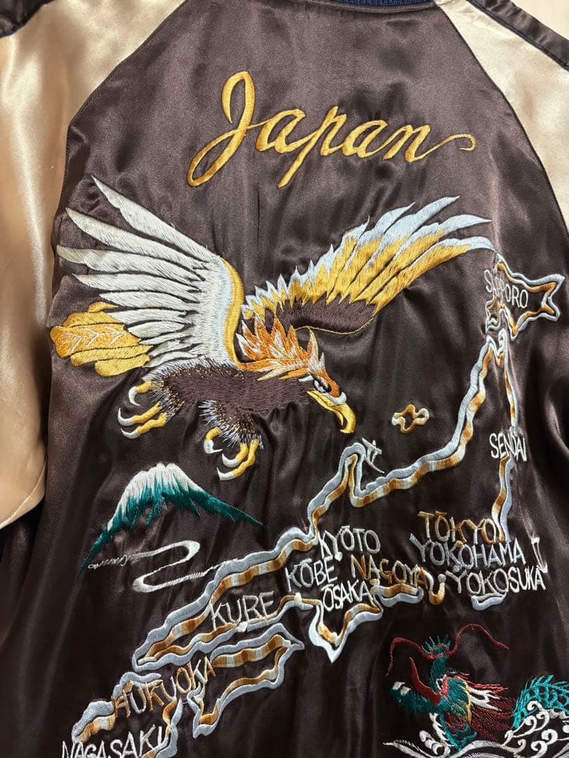 テーラー東洋 スカジャン エイリアン 鷹 M