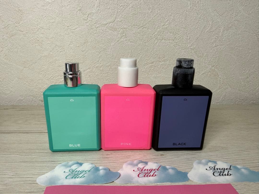 ANGEL CLUB】重盛さと美 香水3点セット(特典付き) - メルカリ
