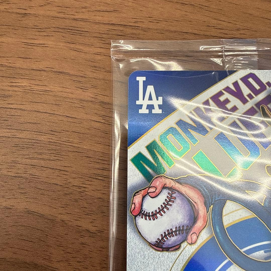 ワンピースカード モンキー・D・ルフィ ドジャース 大谷 未開封 パック