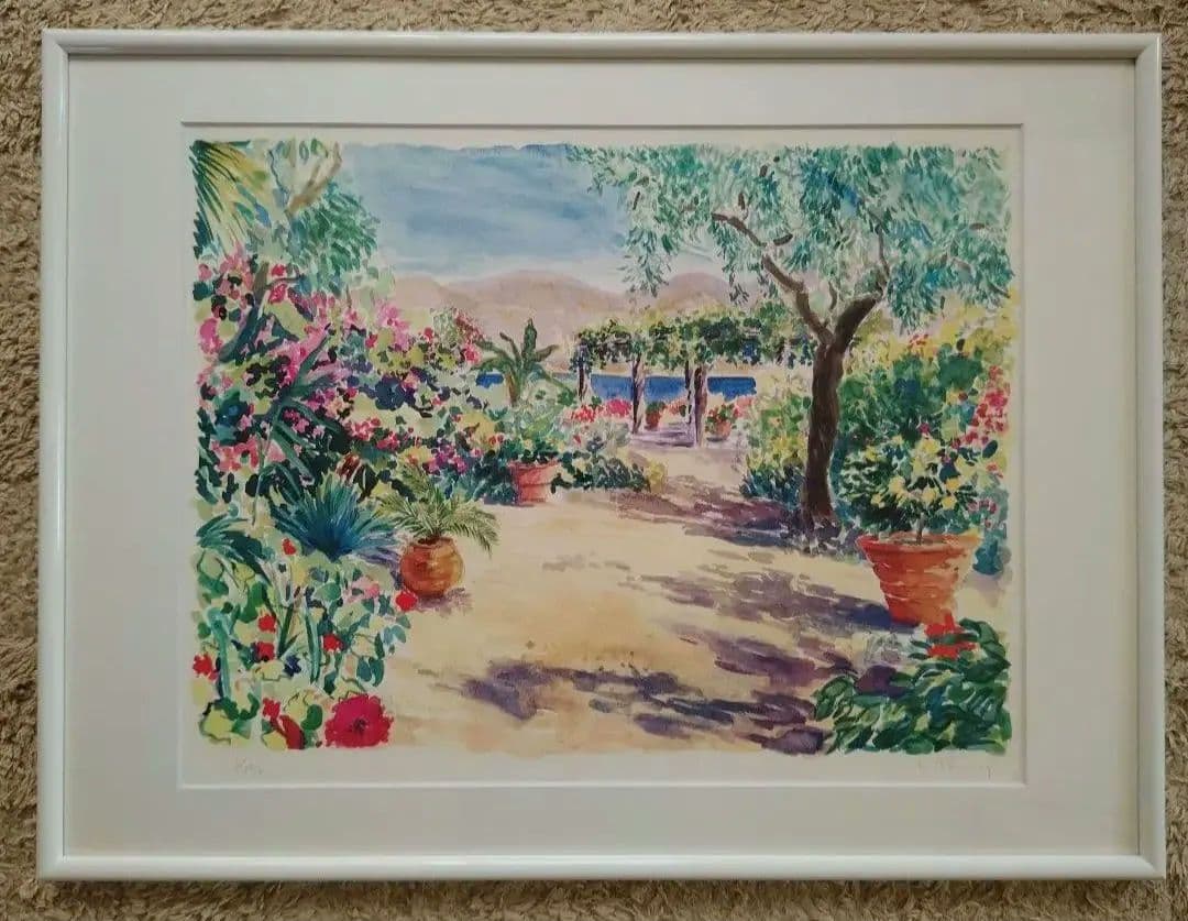 特価◯絵画　シルクスクリーン版画　額装品 2026年最新】シルクスクリーン版画の人気アイテム - メルカリ