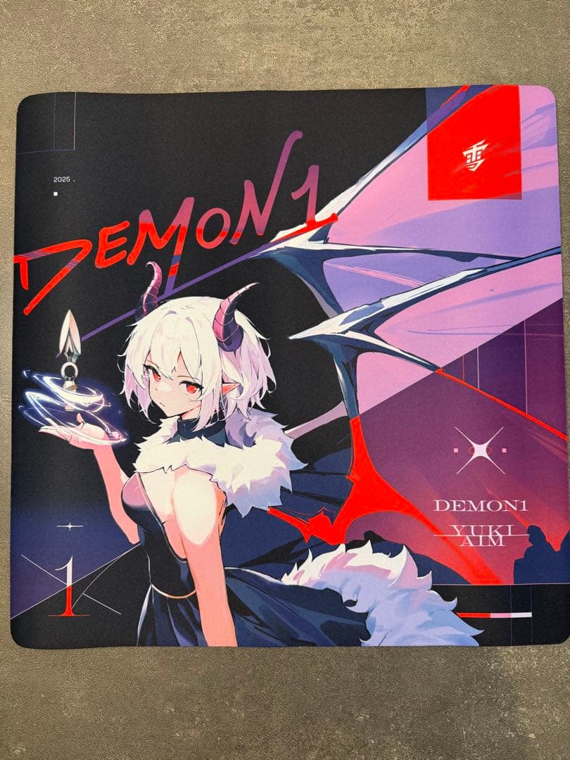 YukiAim ユキエイム ✖️ Demon1 マウスパッド（新品）