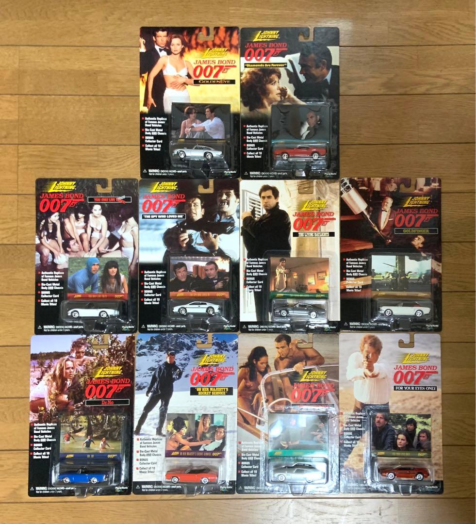 ジョニーライトニング　007 ジェームスボンド　ミニカー　全10種セット