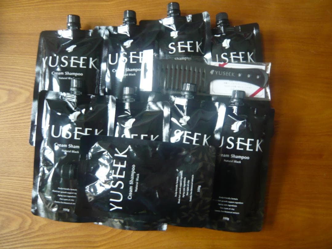 YUSEEK カラーシャンプー ブラック