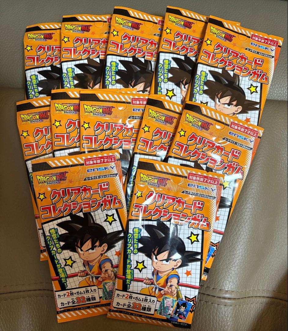 ドラゴンボール クリアカードコレクションガム 12パック - メルカリ