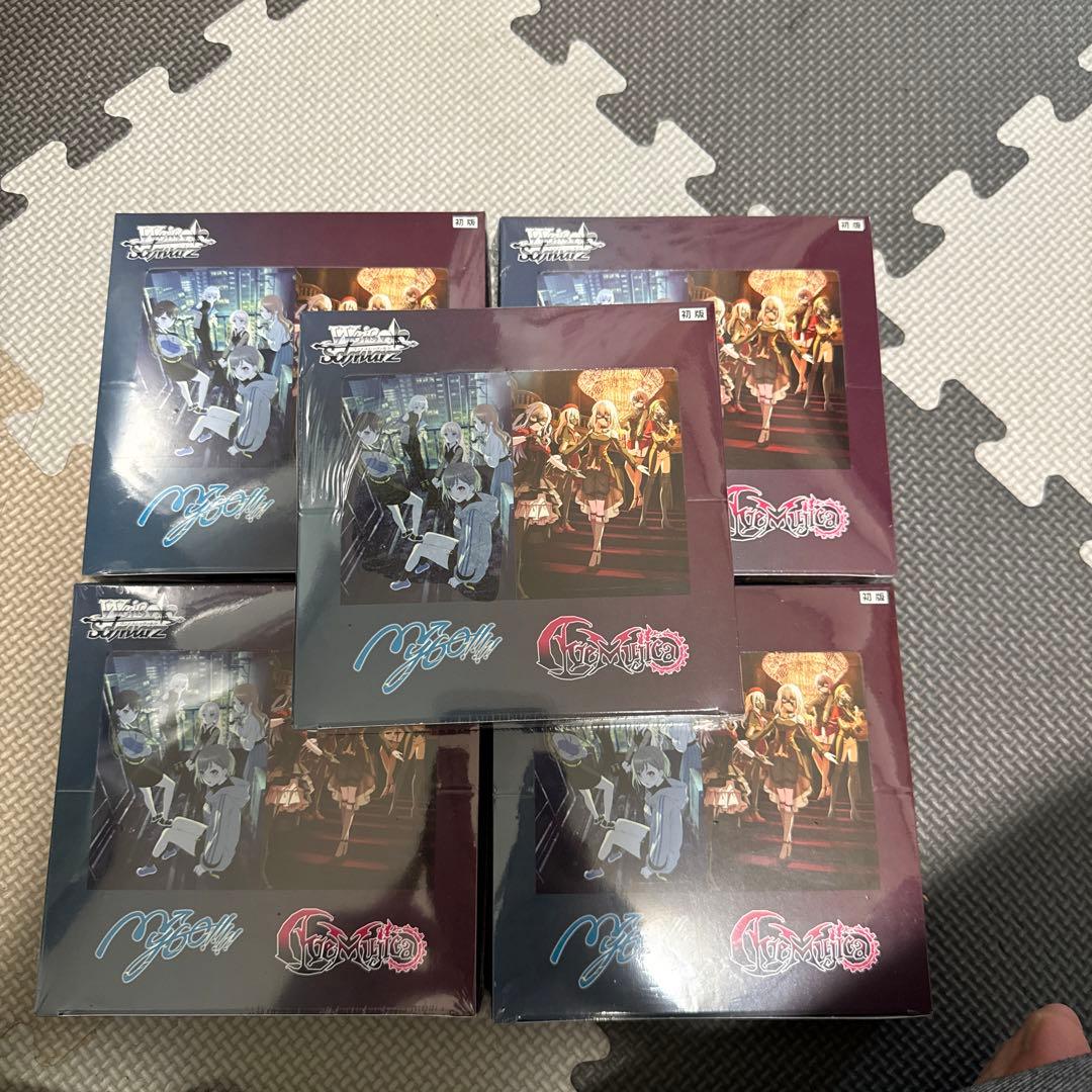 ヴァイスシュヴァルツ　バンドリ　mygo ave mujica 5box