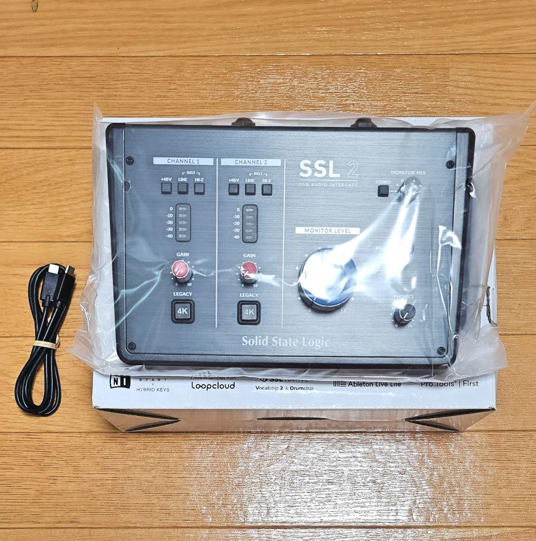 【未使用品】SSL2 USBオーディオインターフェイス 外箱破れあり