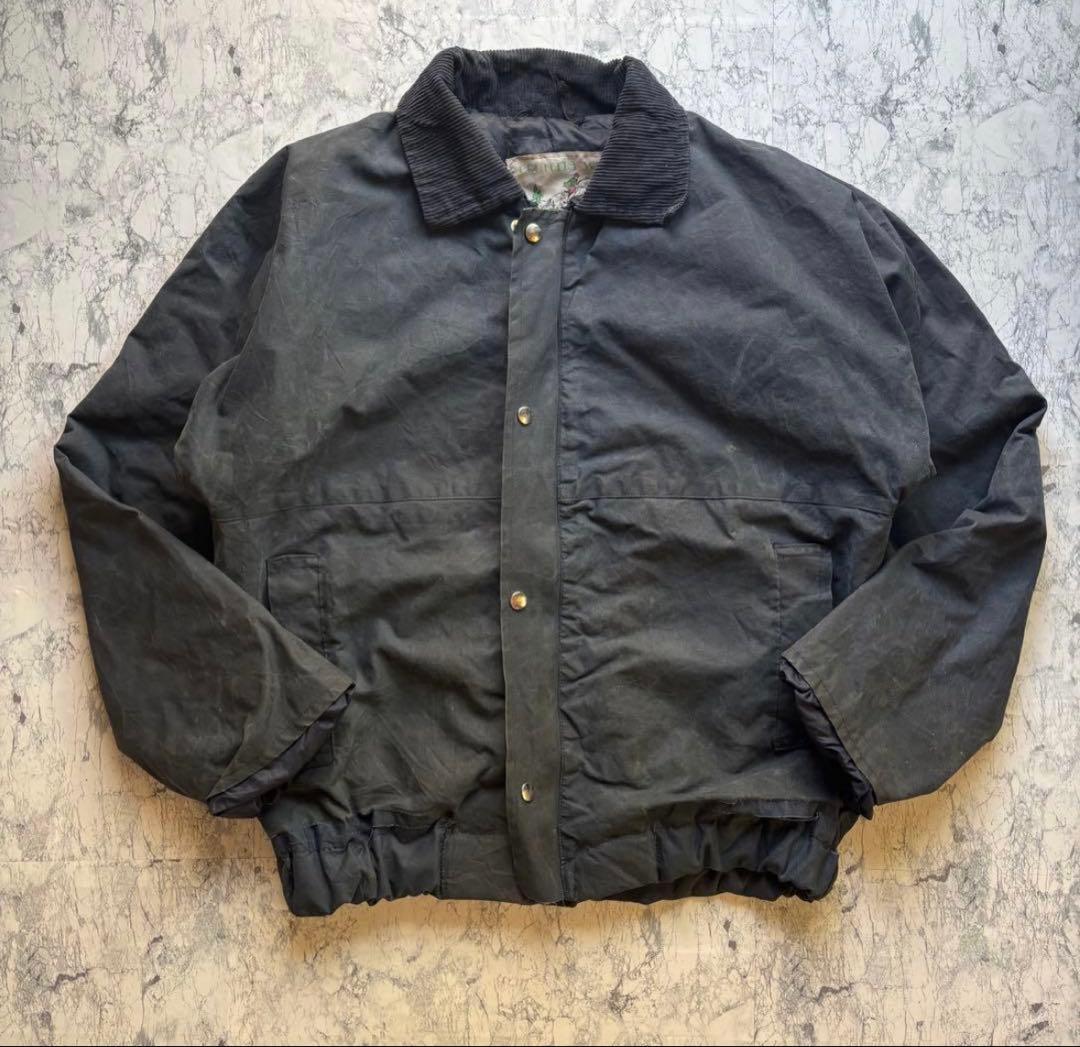 古着　90s country wear ダック　ジャケット　短丈　デトロイト