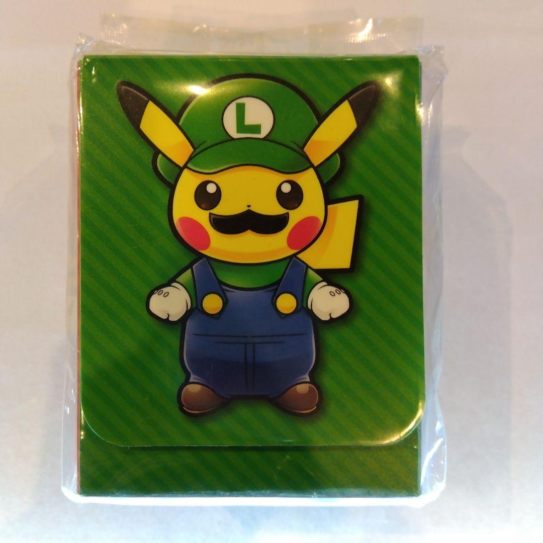 と【未開封】ルイージピカチュウ デッキケース ポケモンカード ポケカ