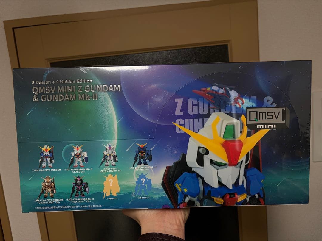 万代 QMSV mini Zガンダム & ガンダムMk-II