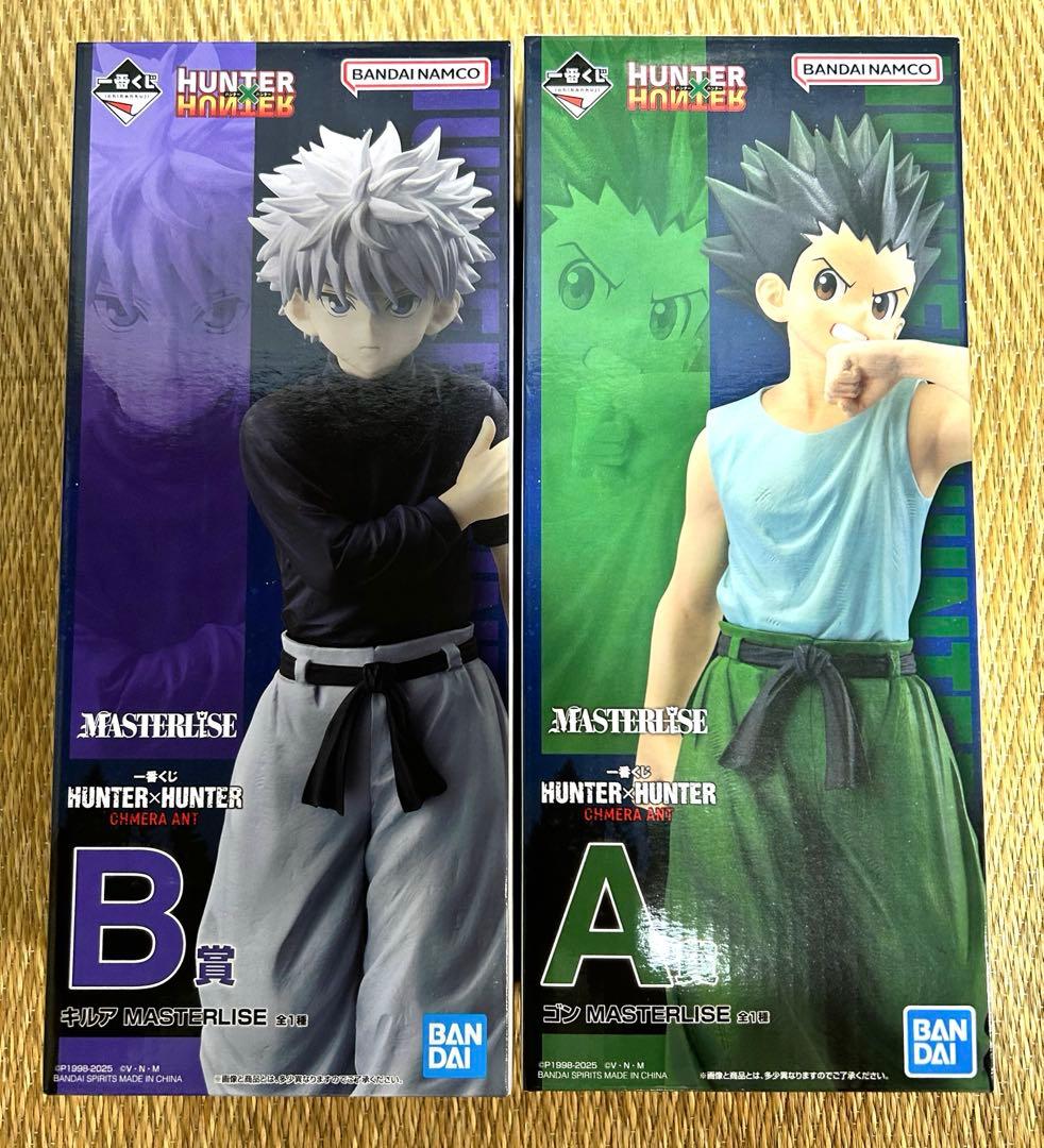 新品未開封　一番くじ　A.B賞HUNTER×HUNTER キルア ゴンフィギュア
