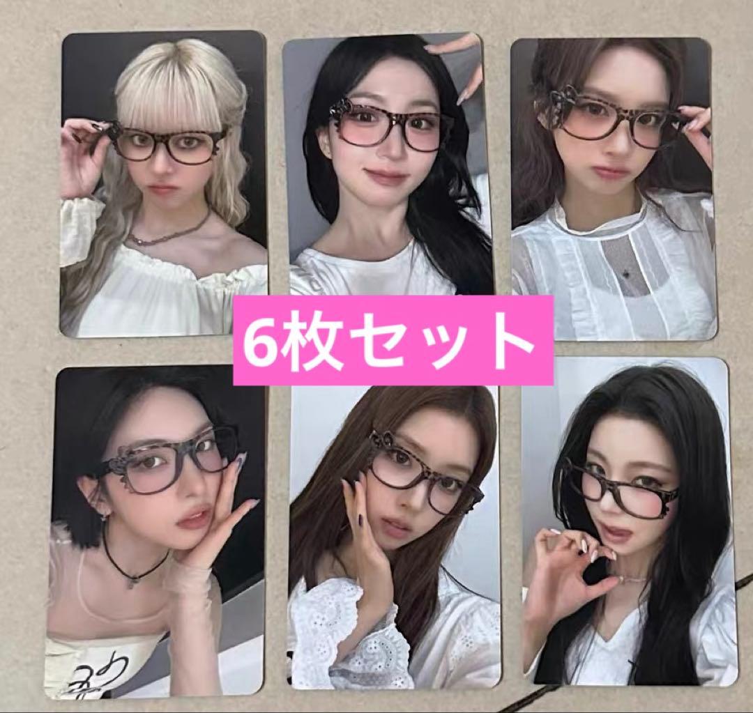 NMIXX　1st applemusic ラキドロトレカ　6枚セット