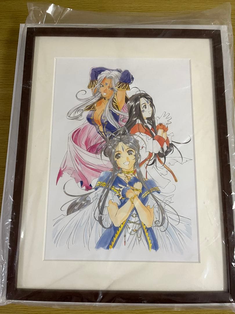 女神さま　複製原画 ゲーミング日本酒「GAMING RAINBOW」複製原画セット – HITOMAKU