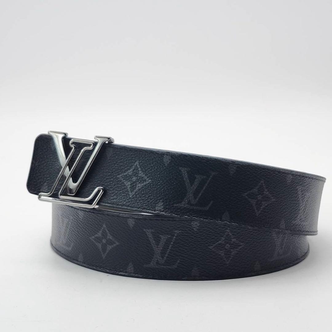 ルイヴィトン サンチュール モノグラム　LVイニシャル　ベルト　リバーシブル