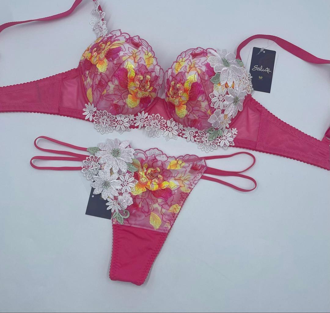 ワコール　サルート　きれいな谷間をつくる　Ｐ−ＵｐプッシュアップタイプE70M