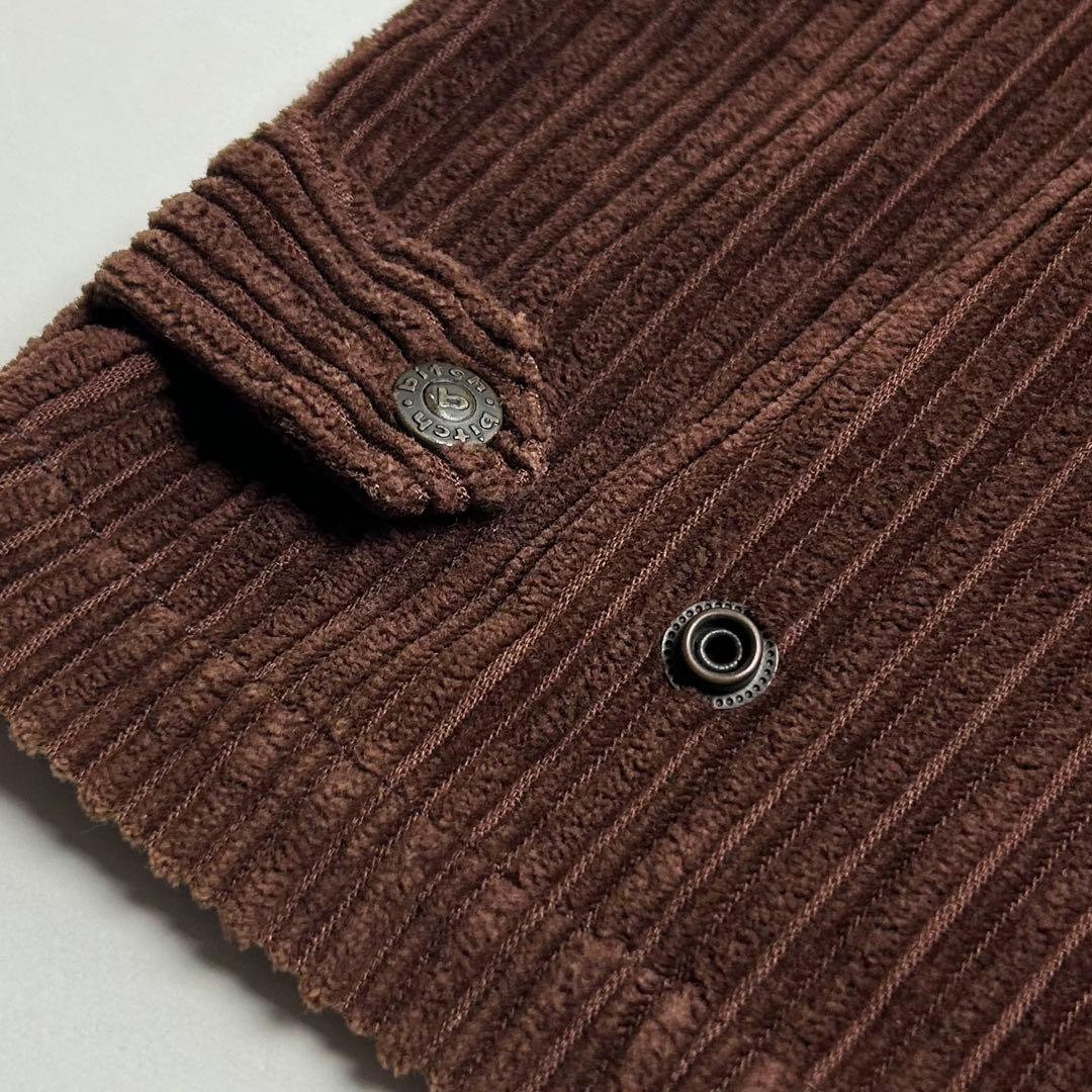 90s【希少】bitch skateboards/コーデュロイジップジャケット - メルカリ