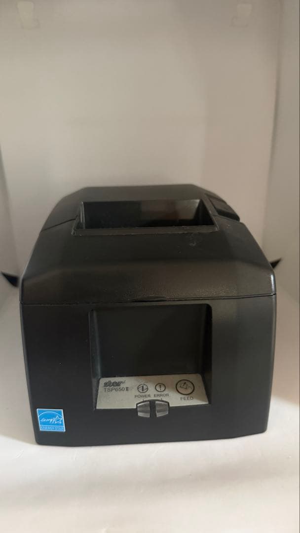 TSP650Ⅱ レシートプリンター 本体と電源アダプター