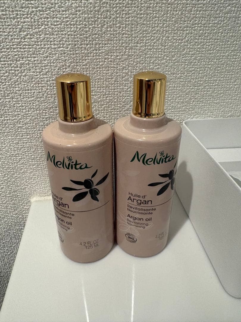 Melvita アルガンオイル 125ml 2本セット - メルカリ