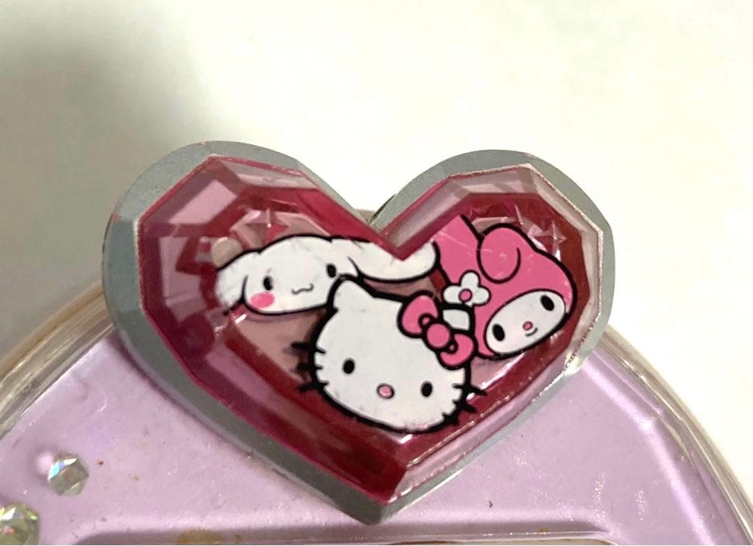 箱、説明書付】たまごっち ピース パープル たまデコピアス サンリオ