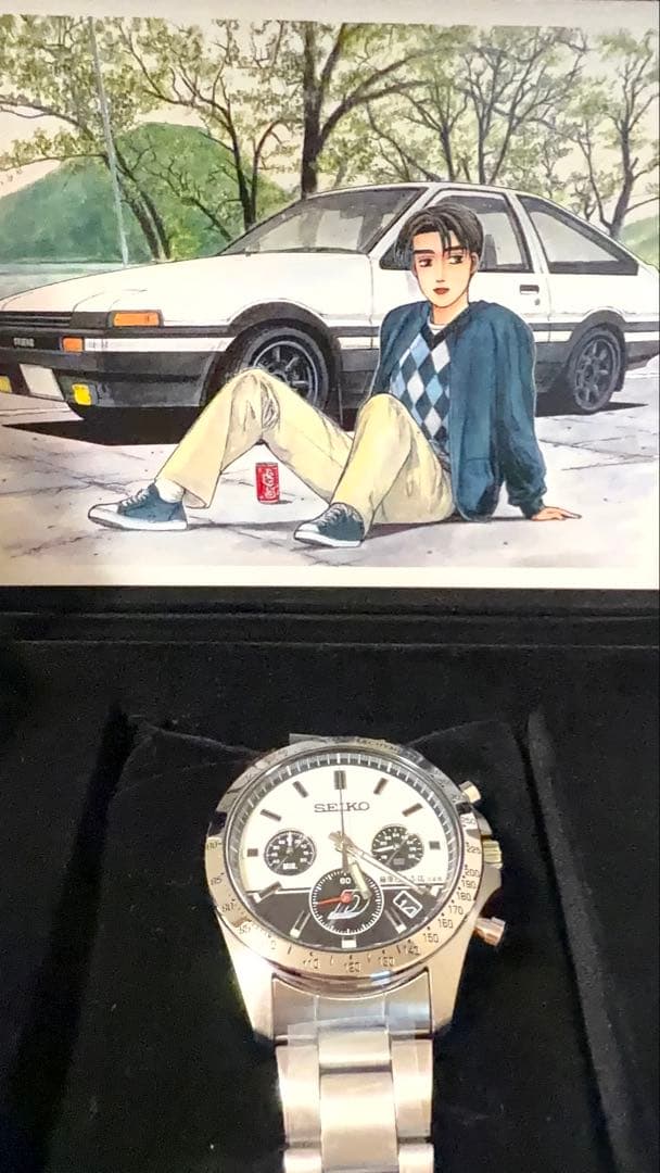 SEIKO × 頭文字Dコラボウォッチ 限定モデル／新品未使用 Lーサイズ