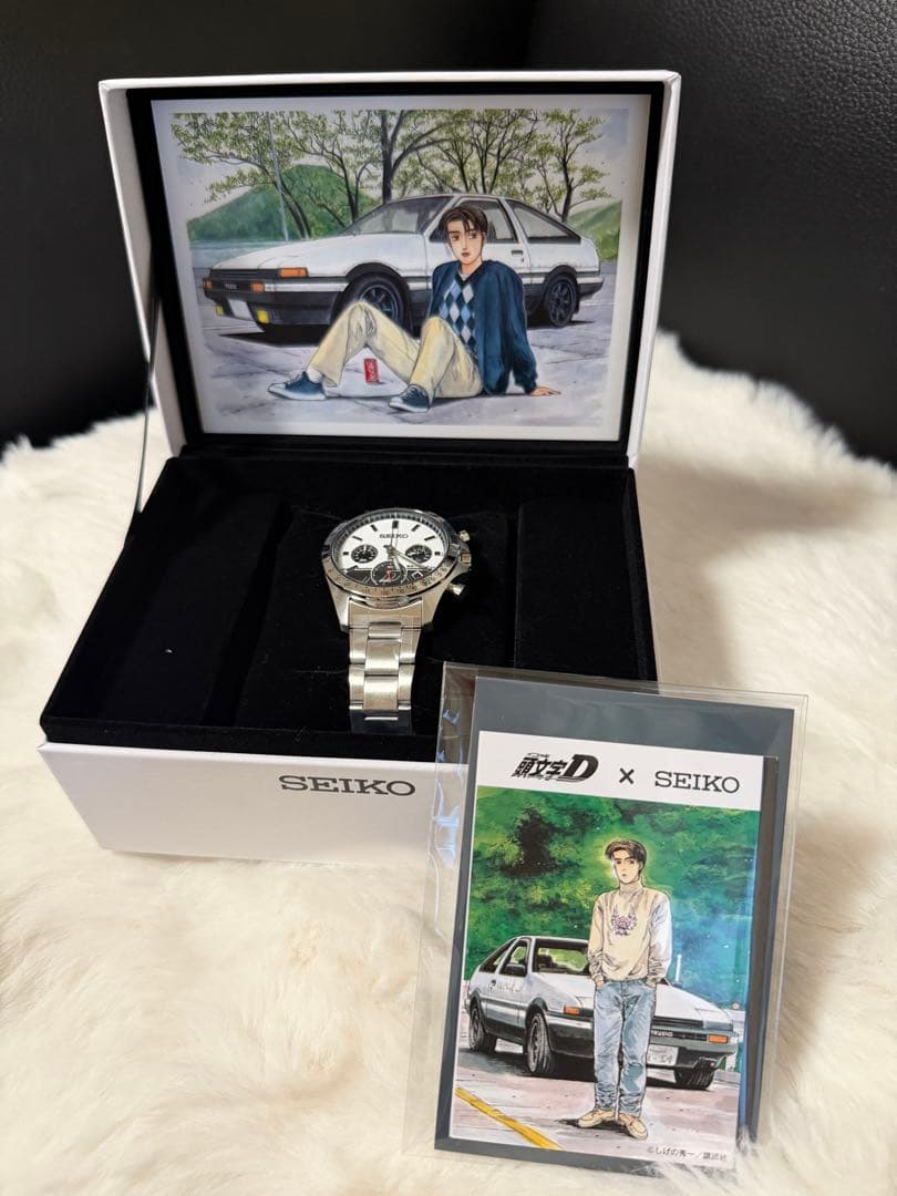 SEIKO × 頭文字Dコラボウォッチ 限定モデル／新品未使用 Lーサイズ
