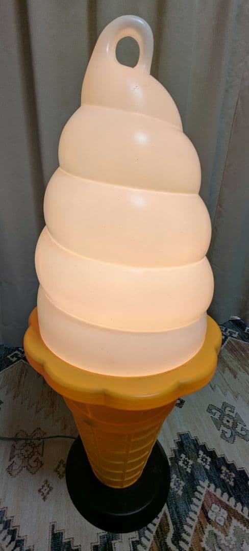 業務用　ソフトクリーム看板 スジャータ TOMI ライト（動作確認済）