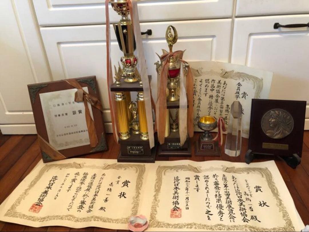 78.「新緑の田代池」髙橋一善 油絵