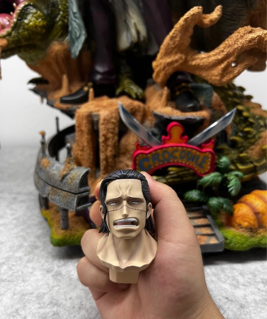 ワンピース クロコダイル JiMei フィギュア ガレージキット - メルカリ