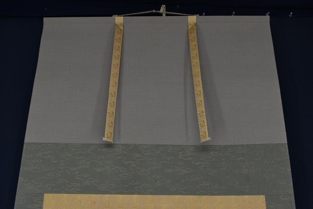 作者不詳/山岳図/春山晴日/掛軸☆宝船☆Z-691 - メルカリ