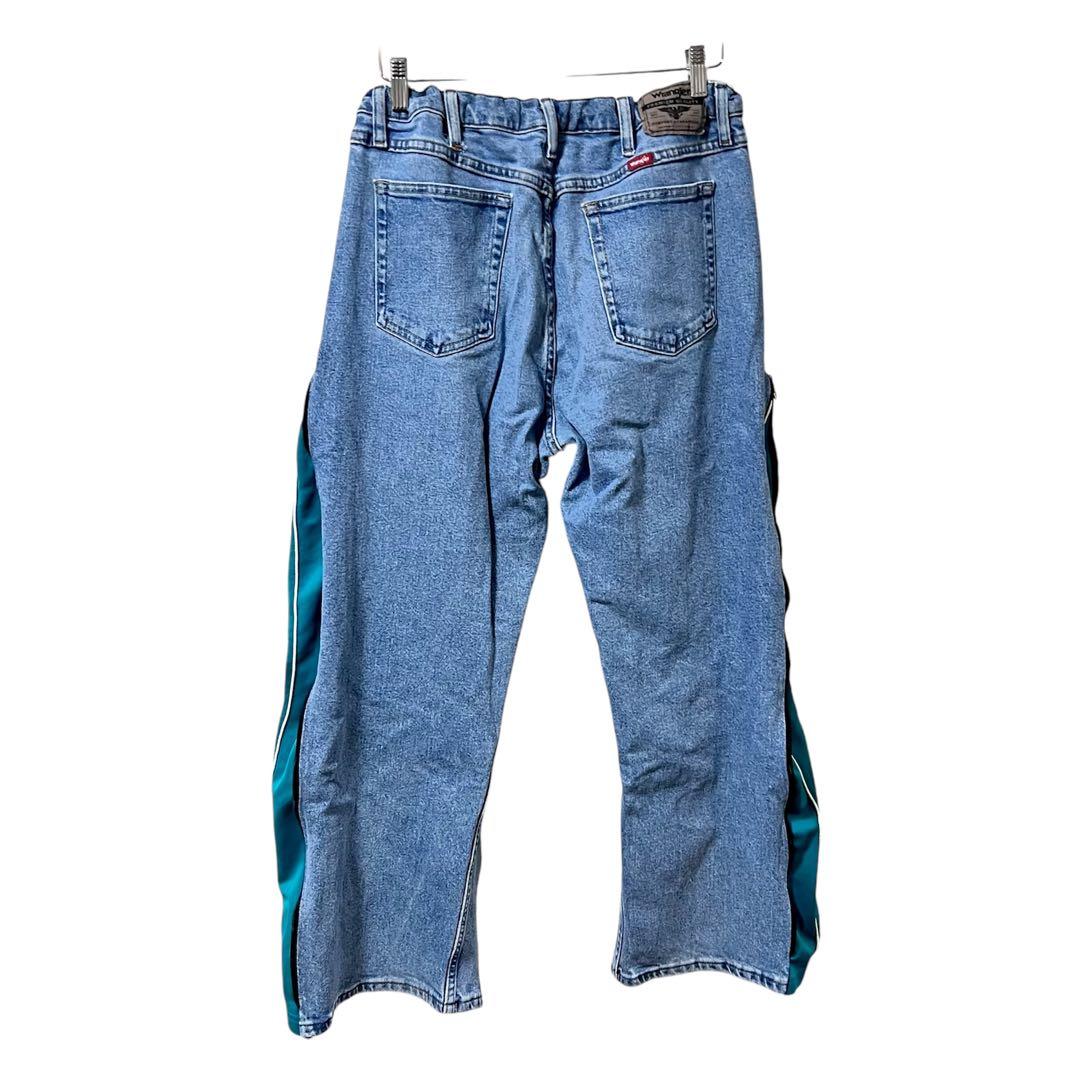 GW SALE】アディダス リメイクデニム ジャージ ファスナー adidas