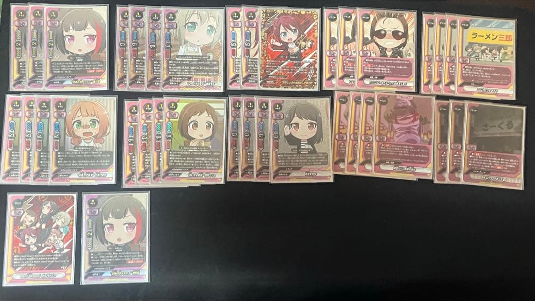 バディファイト　バンドリ　ガルパ⭐︎ピコ！　AfterGlow デッキ