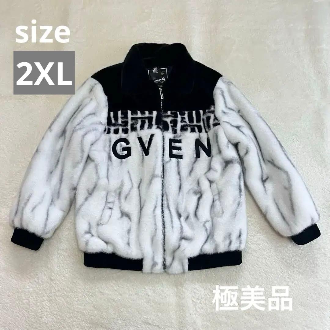 美品　UABONI PARIS ミンク ＆ カシミヤ混 ファーコート 毛皮