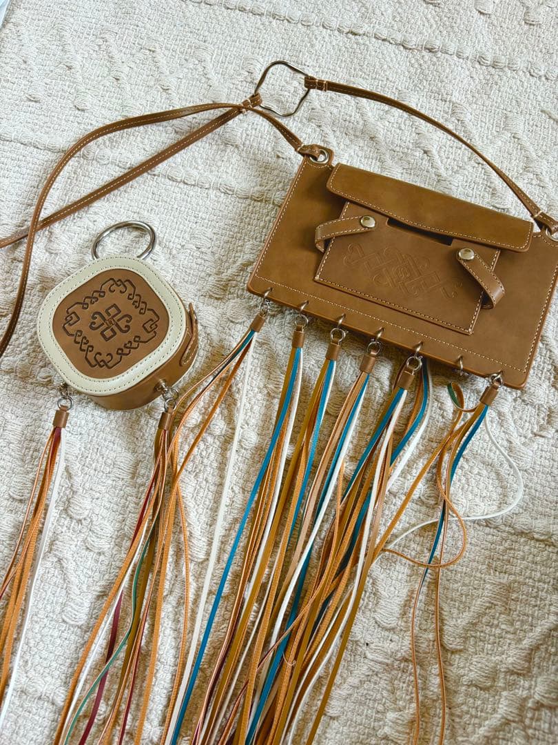 花西子 フローラシス 遊牧限定 ノベルティ マルチポーチ ケース 2点