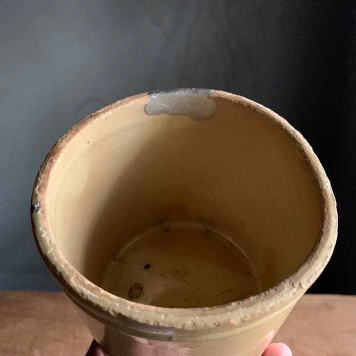 仏蘭西 筒茶碗 古道具 アンティーク 古美術 フランスアンティーク 茶道具