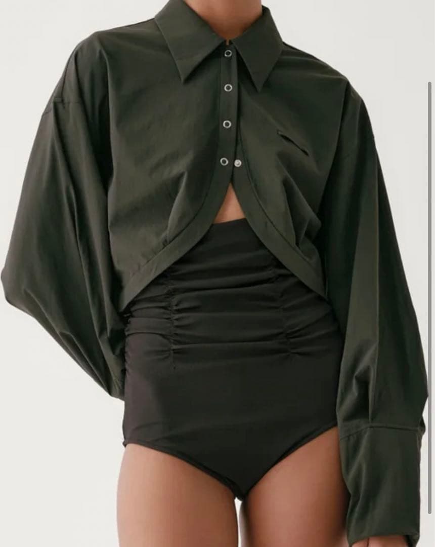 Dawn HAORI SHIRT BOLERO ブラック ¥24,200 No.104 HAORI SHIRT BOLERO アウター（3カラー）＿DAWN - This___