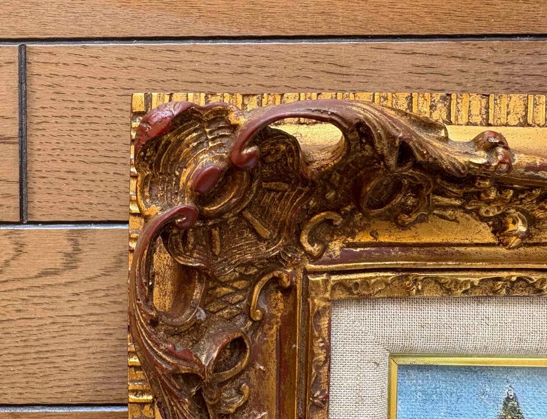 (A0020)今村昭寛「ロワール河畔の城　丘の上の城」