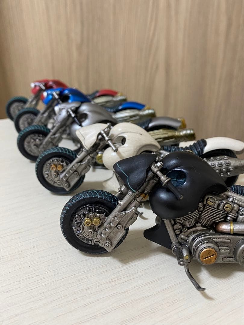 5台セット ハカイダー バイク SIC 匠魂 SPECIAL 四人衆 ジャンク品