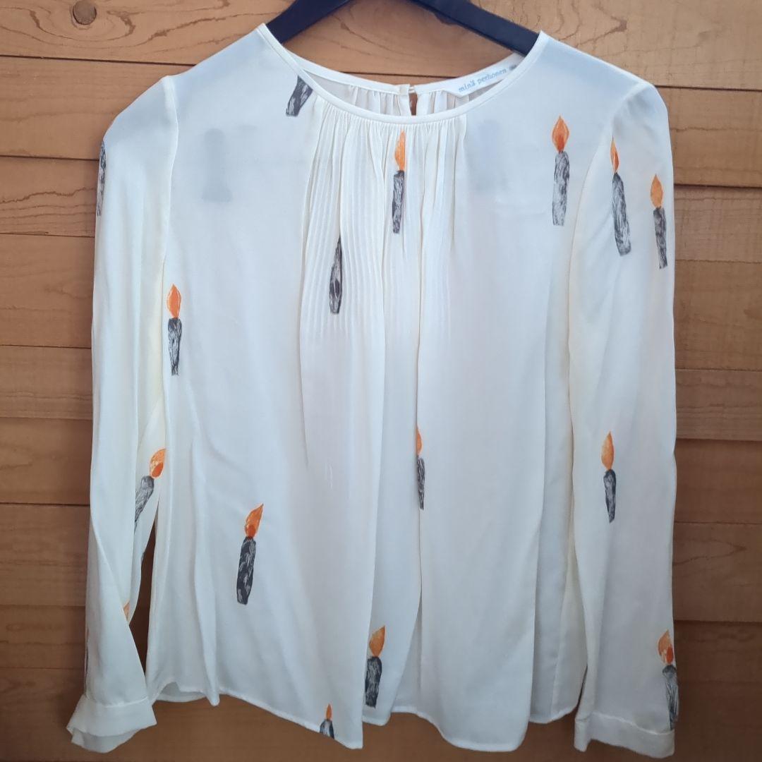 最終値下げ。未使用　ミナペルホネンcandleブラウス38