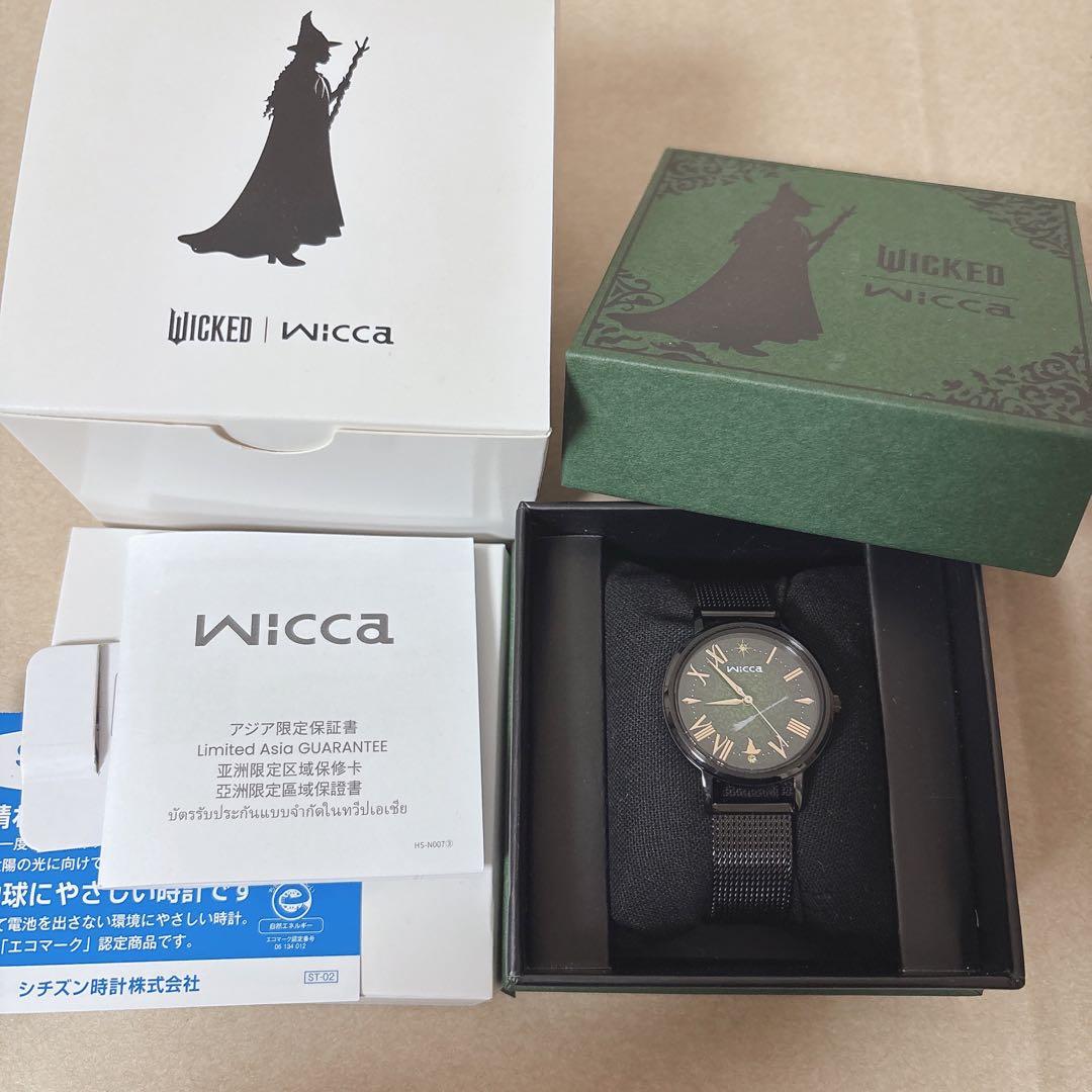 ウィキッド エルファバモデル wicca 腕時計 ウィキッドスペシャルモデル | SPECIAL MODELS | wicca（ウィッカ）