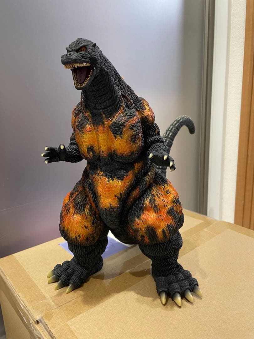 東宝30cmシリーズ ゴジラ 1995 バーニングクリアバージョン 東宝30cmシリーズ ゴジラ（1995）バーニングクリアVer.【再販