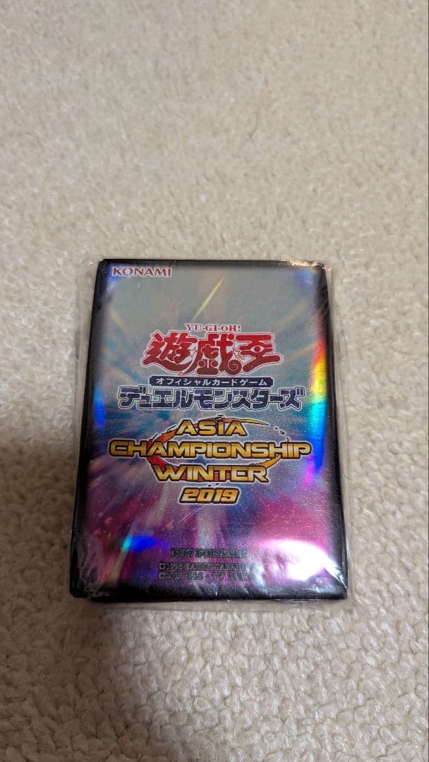 遊戯王　ACS 2019 スリーブ　未開封 2026年最新】ACS スリーブ 遊戯王の人気アイテム - メルカリ