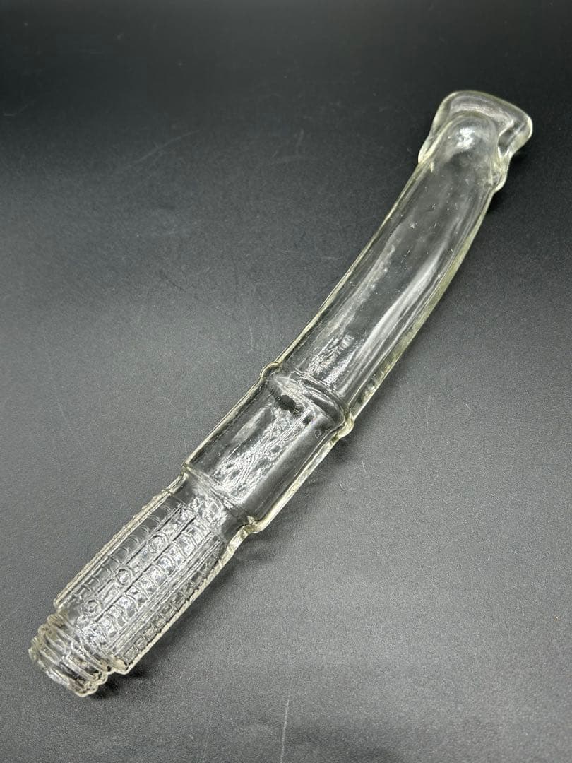 大型　刀型　金平糖瓶　レトロ瓶　ガラス