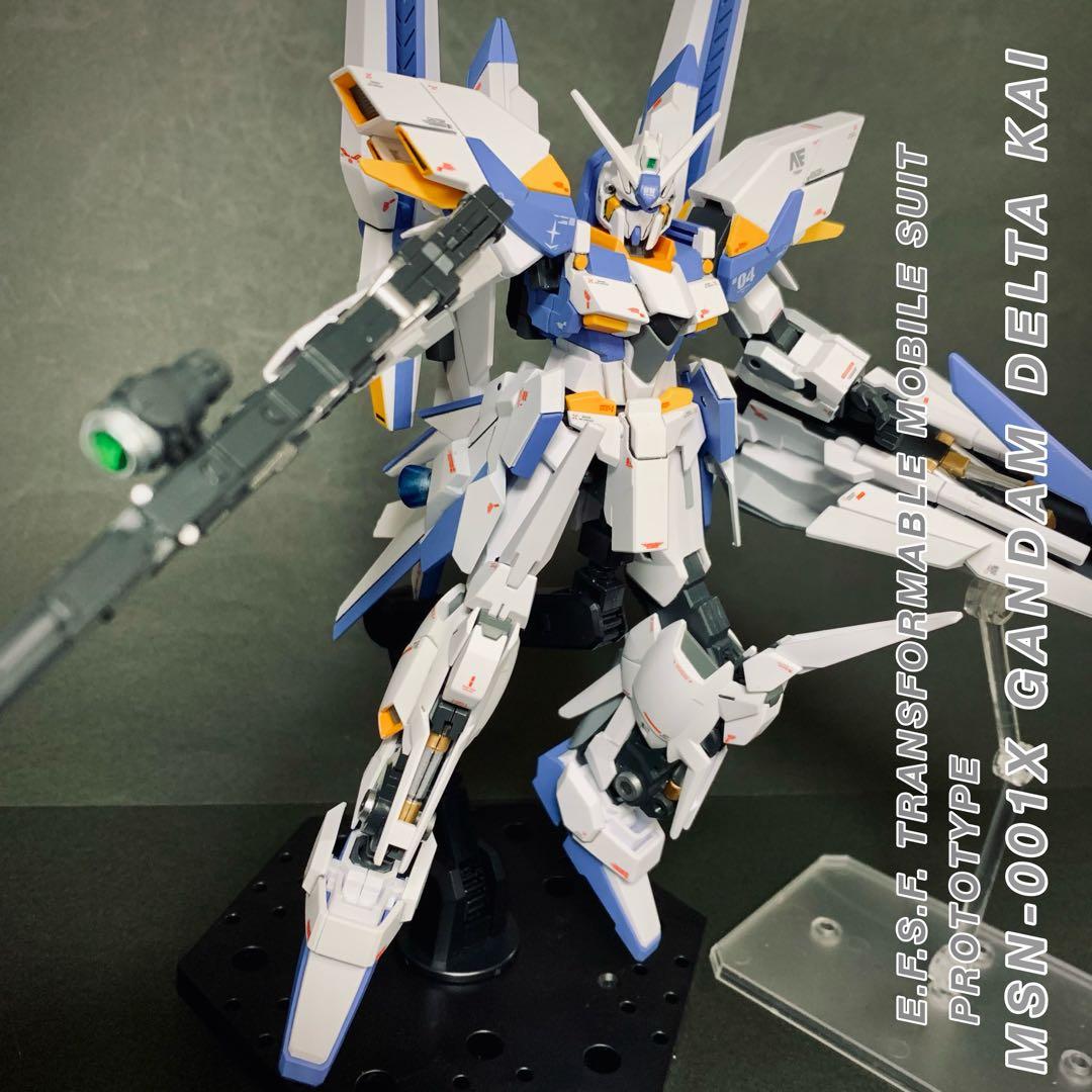 HG 1/144 ガンダム　デルタカイ　全塗装　完成品