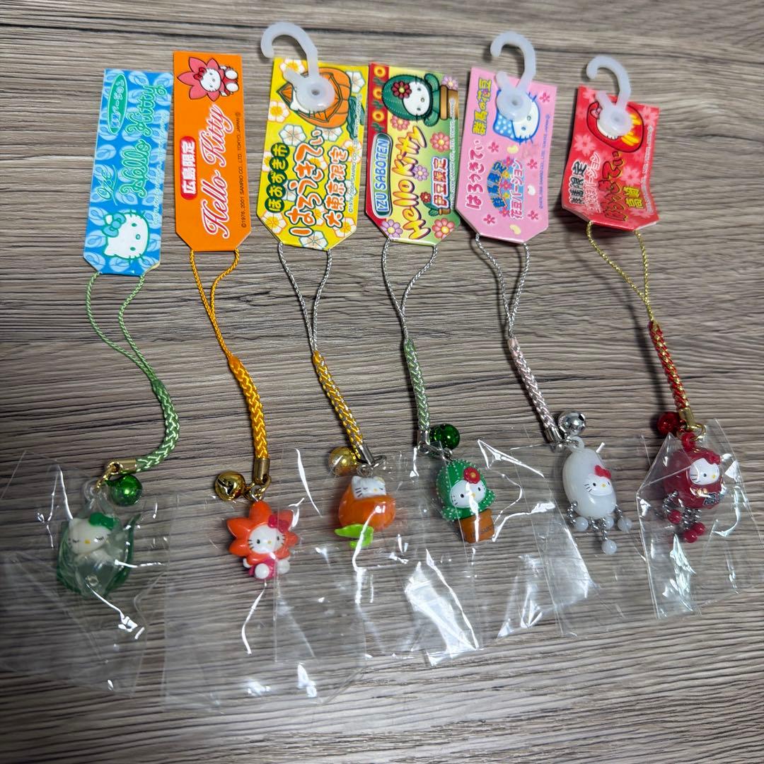 ハローキティ ストラップ 6個セット - メルカリ